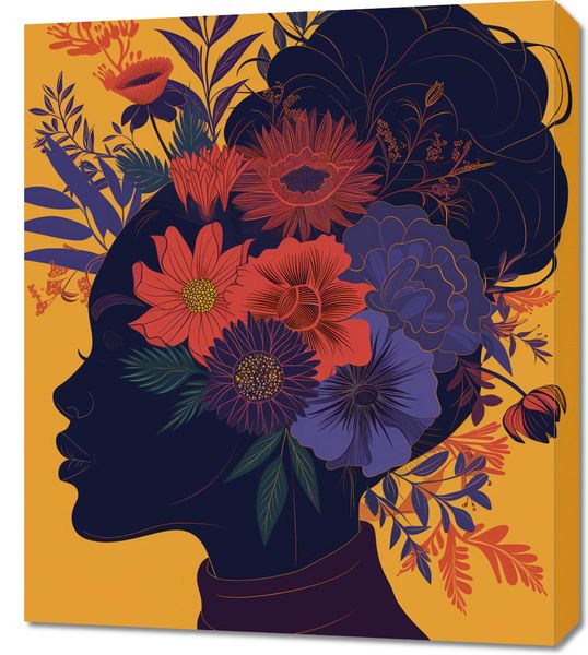 Obraz 60x70cm Botaniczna Muza zdjęcie 1