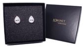 Kolczyki ślubne DROP silver