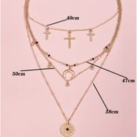 naszyjnik delikatny multi  n743