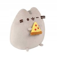 MASKOTKA PUSHEEN DLA DZIECKA Z PIZZĄ W ŁAPKACH 24cm PLUSZOWA PRZYTULANKA