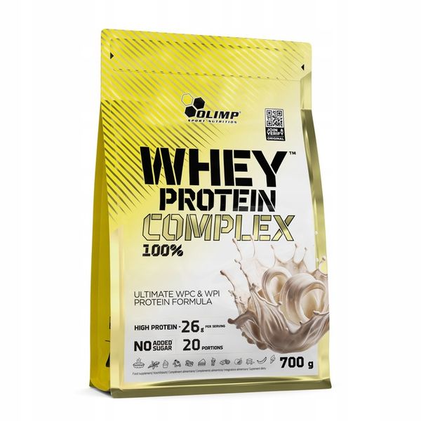 OLIMP WHEY PROTEIN COMPLEX 100% 700g BIAŁKO RZEŹBA zdjęcie 2