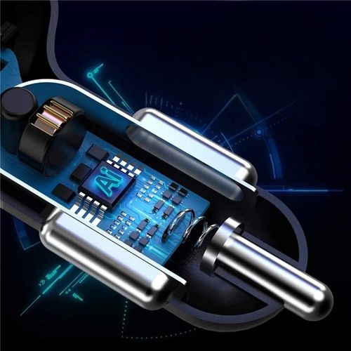 MOCNA SZYBKA ŁADOWARKA SAMOCHODOWA 4x USB PD QC 3.0 DO TELEFONU + KABEL na Arena.pl