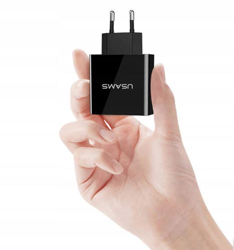 Inteligentna ładowarka USAMS LCD 3xUSB 15W 3A na Arena.pl