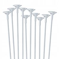 PATYCZKI DO BALONÓW Z KOSZYCZKAMI 40cm 10 szt