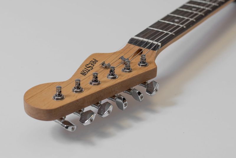 Gitara elektryczna Preston ST-10 BK CZARNA Combo 15W Pokrowiec ZESTAW zdjęcie 8