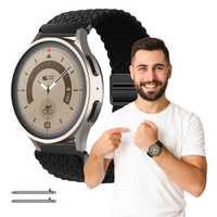 Pasek do Garmin Forerunner 255S 265S Vivoactive Venu 2S 3S 4S czarny 18mm