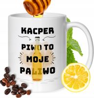 Kubek Dla Kacpra Kolegi Przyjaciela Męża Prezent Z Nadrukiem Biały 330Ml