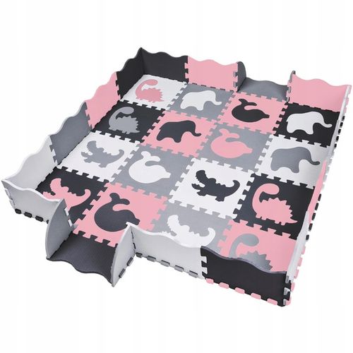 GRUBA MATA EDUKACYJNA puzzle PIANKOWE XXL KOJEC na Arena.pl