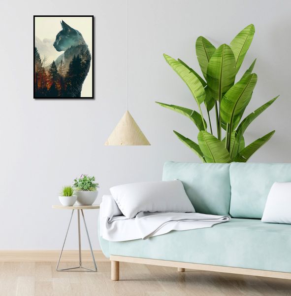 Plakat 40x55cm Koci Duch Lasu zdjęcie 4