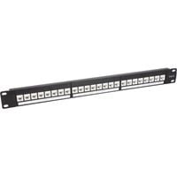 Patch panel rack krosowy 19 cali 24 porty 110 Block