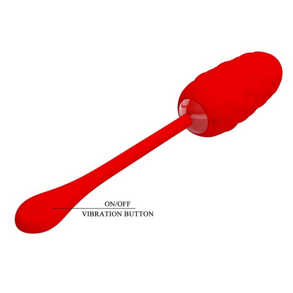 PRETTY LOVE - MARINA EGG Red 12 vibration functions zdjęcie 11