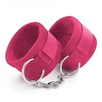 Tough Love Velcro Handcuffs With Extra 40Cm Chain Crushious Pink