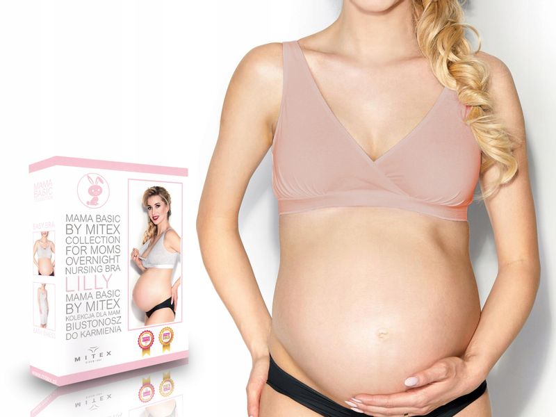 BIUSTONOSZ DO KARMIENIA MITEX LILLY RÓŻOWY XXL zdjęcie 1