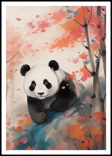 Plakat 68x98cm Panda wśród Klonów na Arena.pl