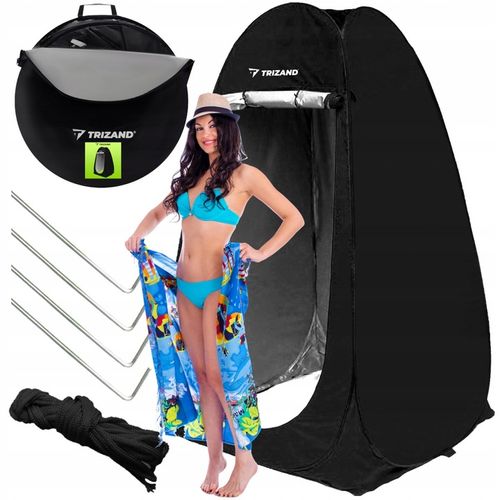 PRZEBIERALNIA PRZENOŚNA TOALETA WC NAMIOT PLAŻOWY na PRYSZNIC KEMPINGOWY na Arena.pl