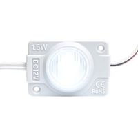 Moduł LED Biały Zimny SMD 12V Jednopunktowy IP65 Wodoodporny 1,5W