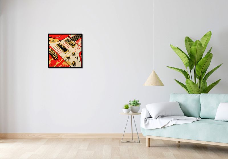 Plakat 50x50cm Przed Graniem zdjęcie 4