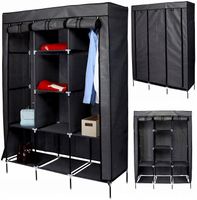 Garderoba tekstylna Smukee Szafa zapinana na zamek