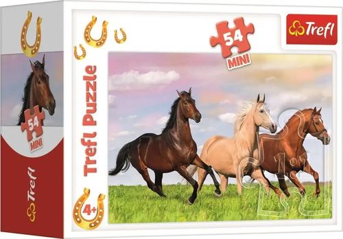 Puzzle 54 Mini Świat Koni 1939 na Arena.pl