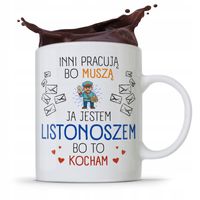 Kubek Prezent Dla Listonosza Jestem Listonoszem Z Nadrukiem Ze Zdjęciem