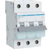 wyłącznik nadprądowy 6ka 3-polowy c 16a - e+1mcn316e