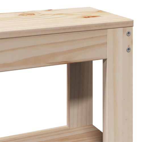 Łóżko dla seniora, z wezgłowiem, 140x190 cm, lite drewno na Arena.pl