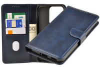 Etui portfel Wallet do Oppo Reno14 5G / Reno14 F 5G granatowy