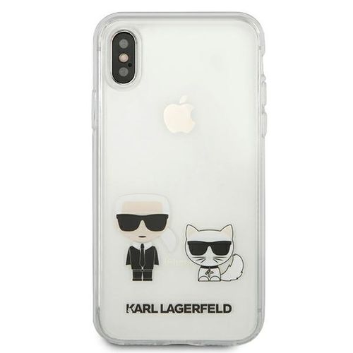 Etui Karl Lagerfeld do iPhone XS Max, Przezroczysty na Arena.pl