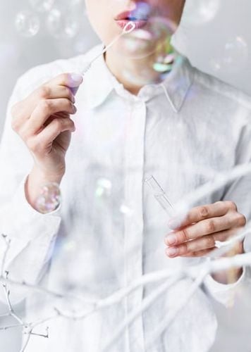 Bańki mydlane Serduszko, biały na Arena.pl