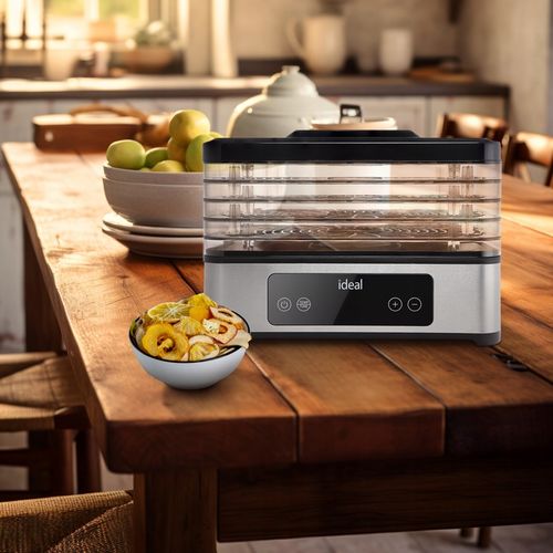 DUŻA Suszarka do Grzybów Owoców Warzyw IDEAL INOX +Termoobieg 400W na Arena.pl