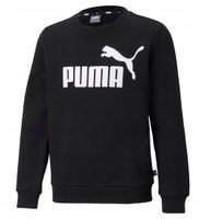 BLUZA JUNIORSKA ESSENTIALS BIG LOGO CREW PUMA 140cm