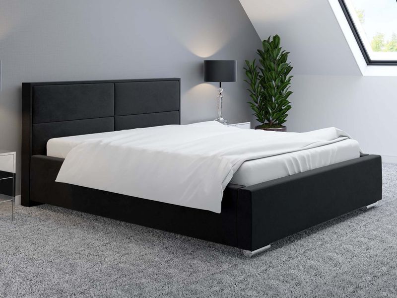 NOWOCZESNE ŁÓŻKO TAPICEROWANE 180X200 Z POJEMNIKIEM zdjęcie 4