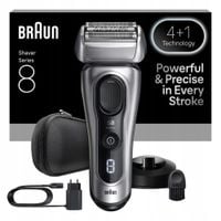 Braun Golarka Series 8 8617s Etui Baza Na Sucho i mokro
