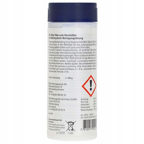 Jura 24212 do czyszczenia systemu mleka zapas 180g na Arena.pl