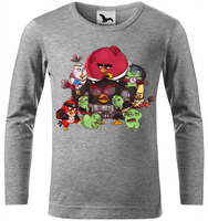 Koszulka z długim rękawem Angry Birds