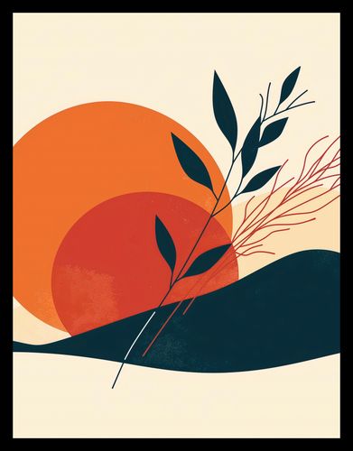 Plakat 50x65cm Zmierzch w Ciszy na Arena.pl