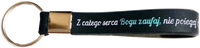 Brelok silikonowy - Z całego serca Bogu zaufaj ...