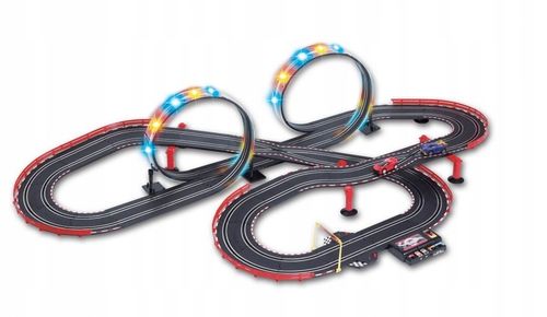 7-metrowy Tor wyścigowy dla dzieci 3-8 + Funkcja zmiany prędkości + 2 autka na Arena.pl