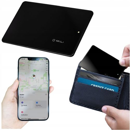 Lokalizator GPS MiCard karta do portfela z lokalizatorem APPLE IOS na Arena.pl