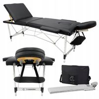 Stół Masażu Kosmetyczny Rzęs Przenośny Łóżko Kosmetyczne Kozetka Aluminiowy