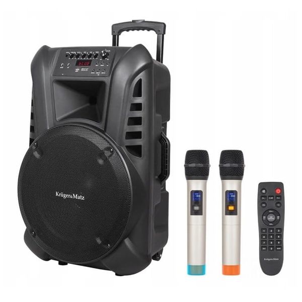 Głośnik Bluetooth KOLUMNA MIKROFON KARAOKE USB SD zdjęcie 1