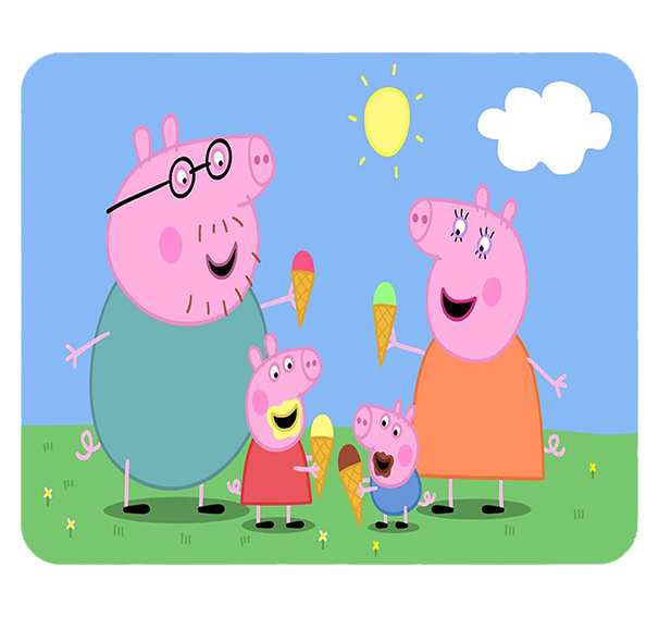 Podkładka pod myszkę Świnka Peppa zdjęcie 1