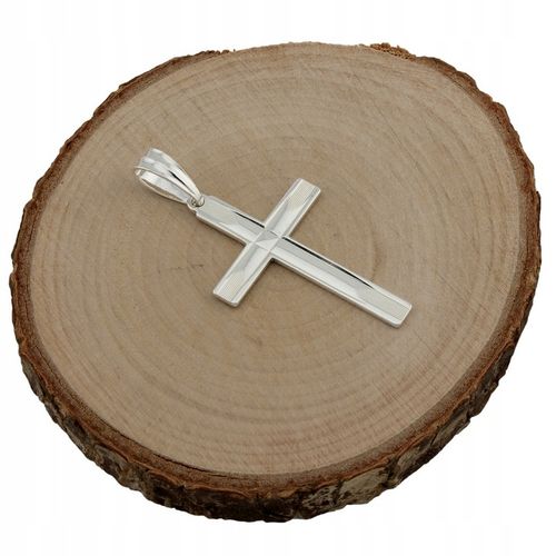 Krzyżyk srebrny bez wizerunku duży srebro pr.925 na Arena.pl