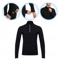 Bluza termoaktywna MĘSKA góra WOOLCANO 100% MERINO wool wełna merynosa