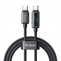2 x Kabel USB-C do USB-C Mcdodo CA-4250, 100W, wyświetlacz LED, 1.2m