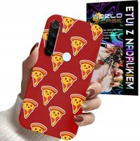 ETUI CASE DO XIAOMI NOTE 8T - PIZZA DAMSKIE WZORY PĄCZKI PIANKI PLECKI
