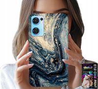 ETUI DO OPPO RENO7 5G - KAMIENNE ELEGANCKIE WZORY OBUDOWA CASE