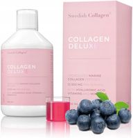SWEDISH COLLAGEN DELUXE PREMIUM HYDROLIZOWANY KOLAGEN SKÓRA WŁOSY PAZNOKCIE