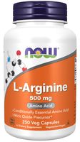 NOW FOODS L-Arginine 500 mg (250 kaps.)