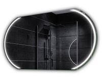 Lustro LED Łazienkowe Podświetlane 60x50 - KAIR